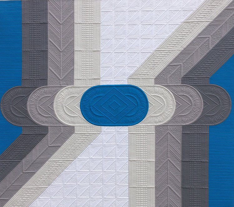 简单素雅拼布,简约拼布艺术