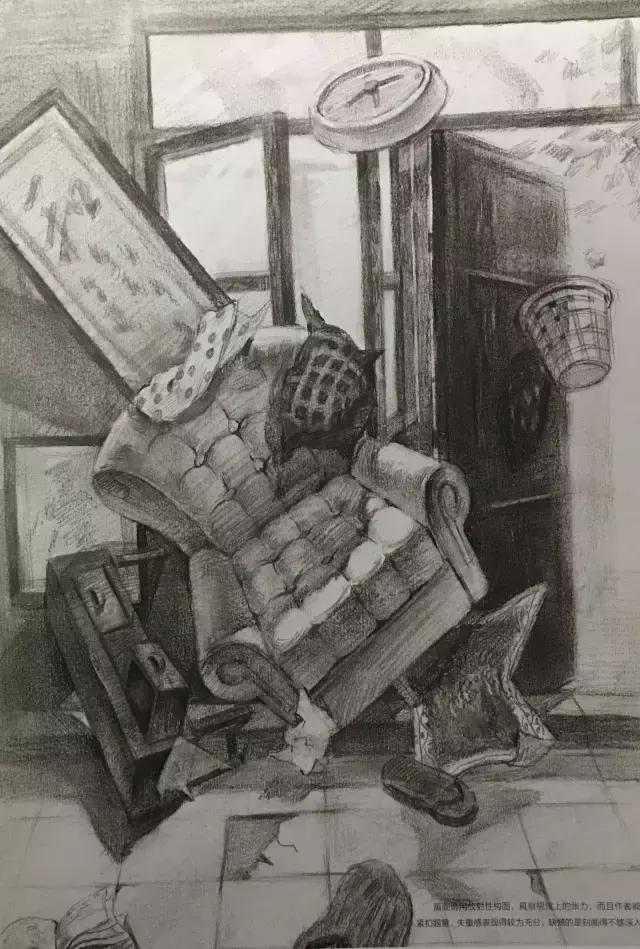 清华美院素描高分试卷及点评,中国美院高分卷2019素描