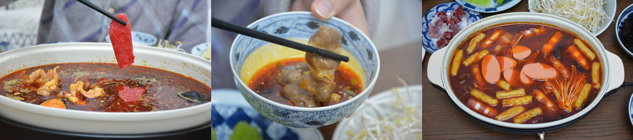 花了100多买了食材,回家煮火锅,两个吃了两顿,划算又好吃