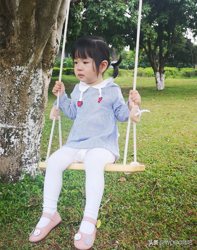 荡起来庭院秋千家用,又简单又好玩的秋千