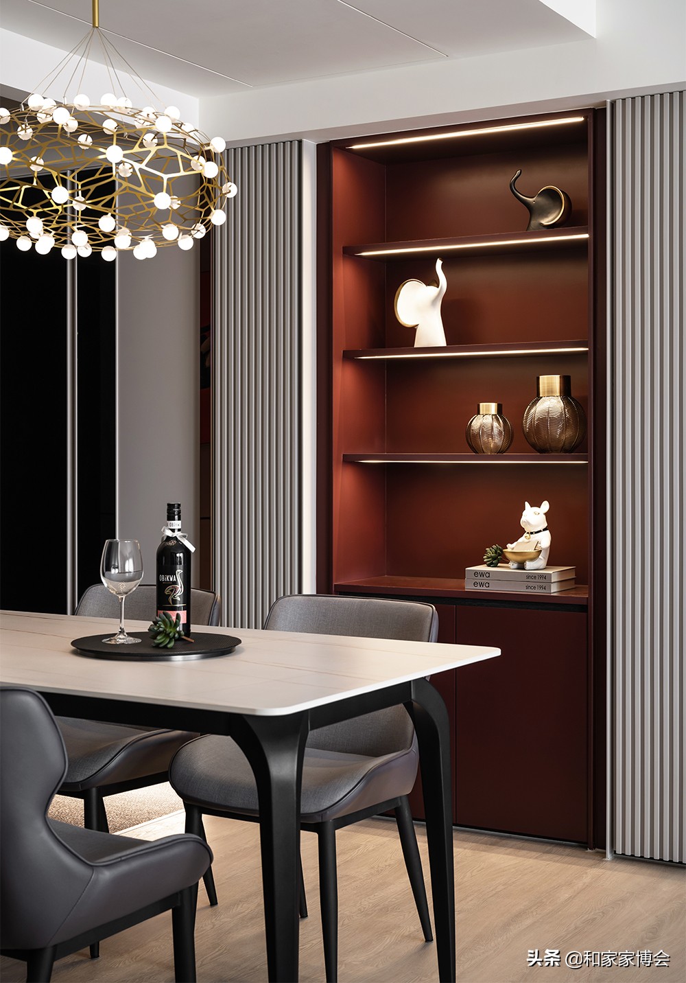 轻奢风家宅设计｜以设计细节堆叠精致生活情调