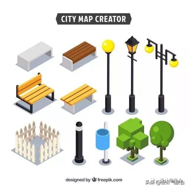 别说了,我们作品集的分析图都用灰系!(附全套素材)