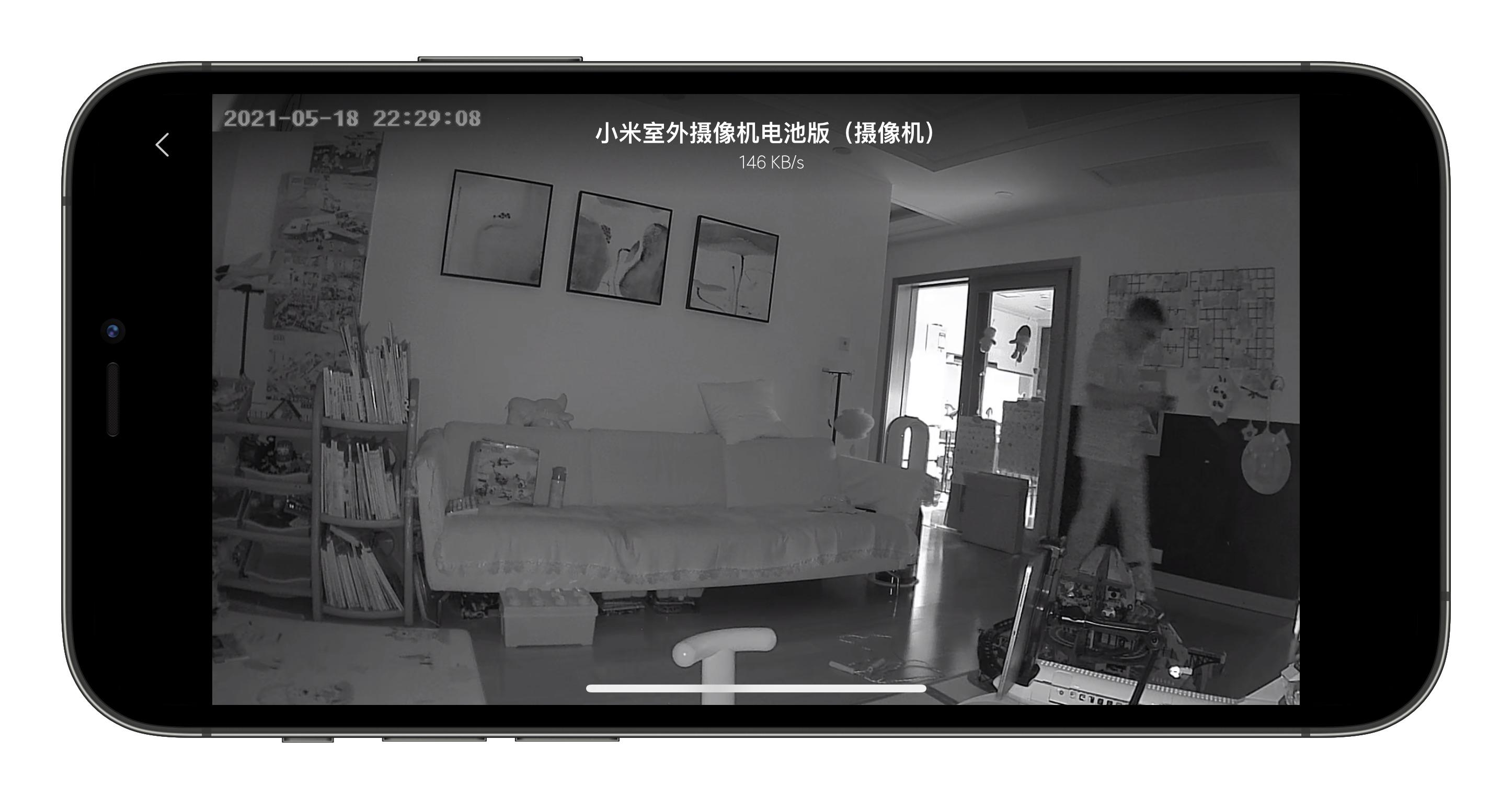 小米智能摄像机看家功能,看家护院摄像头365度无死角小米