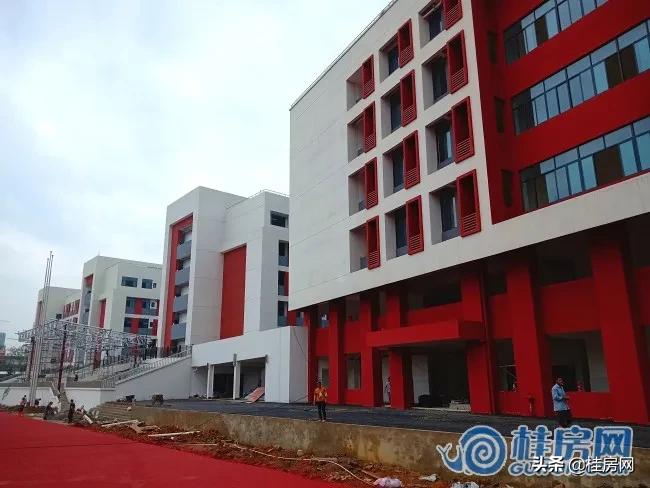 大手笔！临桂灵川七星几所新学校将投入使用，建设现场实拍图来了