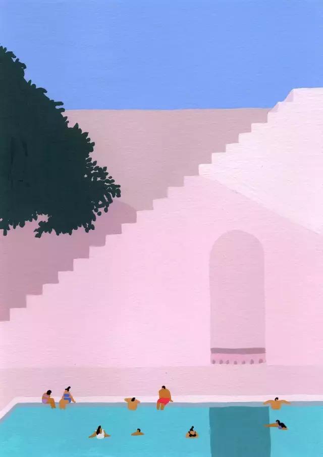 夏天画法步骤,夏天到了怎么画夏天