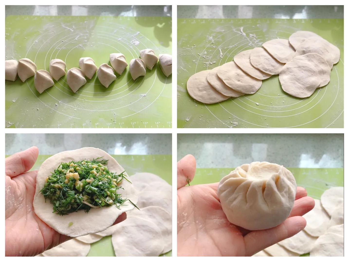 韭菜鸡蛋虾皮蒸包子多长时间,菠菜韭菜鸡蛋虾皮能蒸包子吗