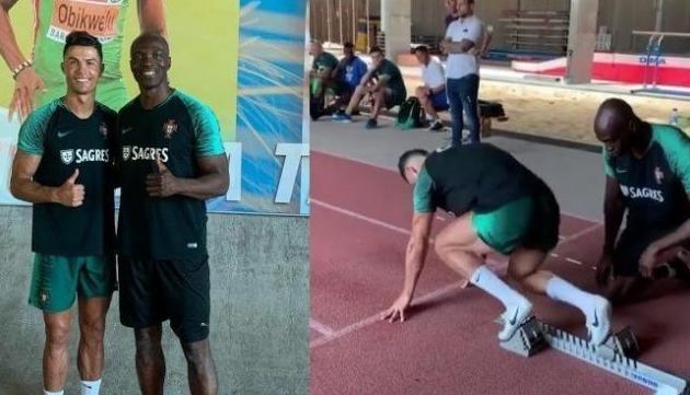 c罗百米冲刺十秒四,c罗百米能跑十米以内