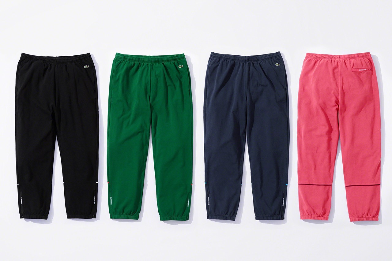 lacoste和g-star,CK和supreme联名