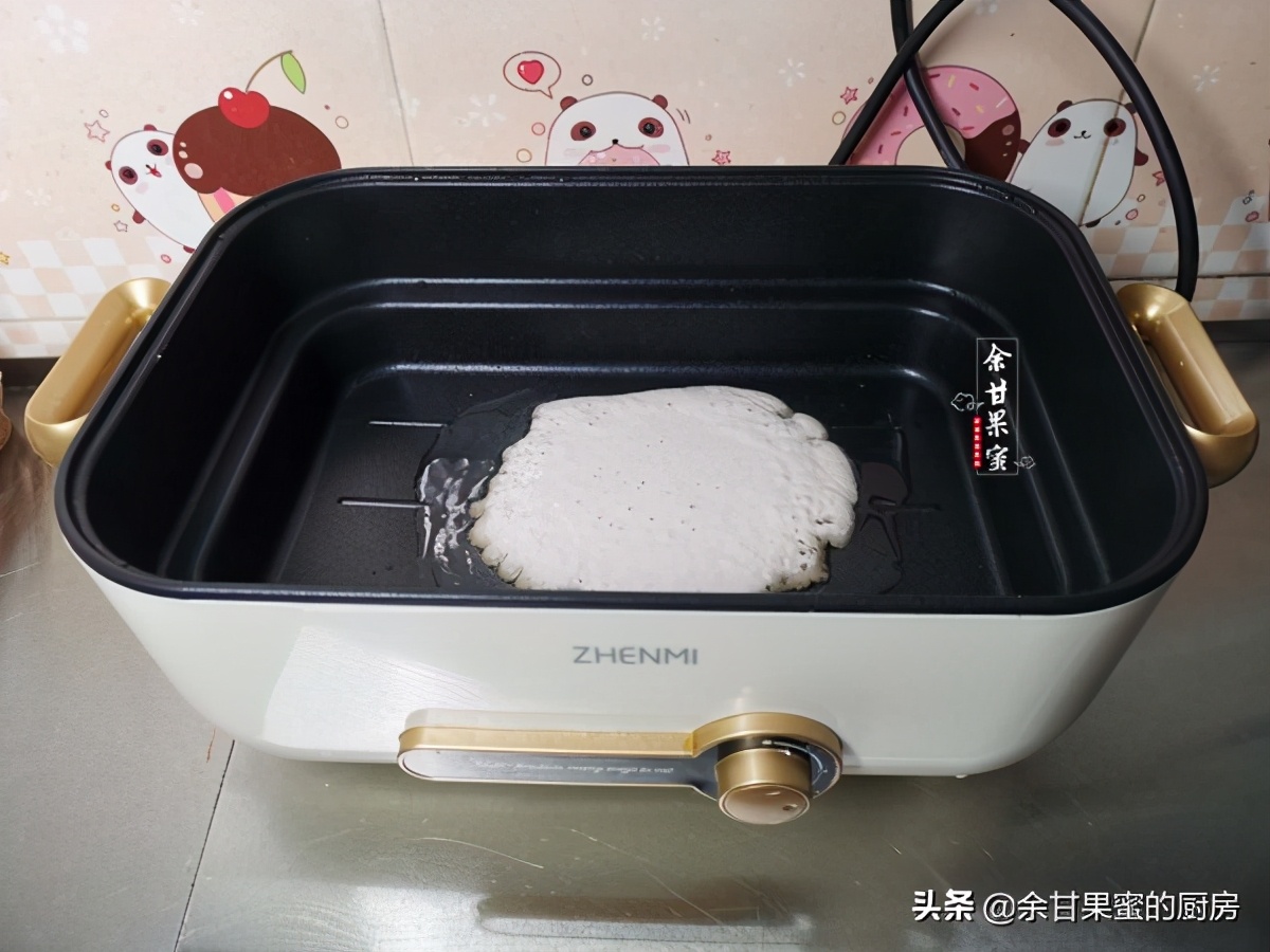 剩米粥燕麦,吃不完的米粥怎么做饼