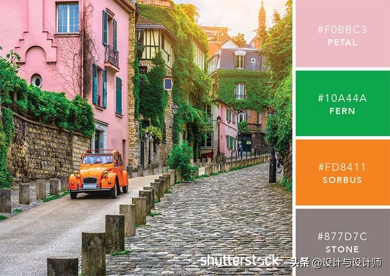 设计色彩总结200字左右,设计配色6种颜色