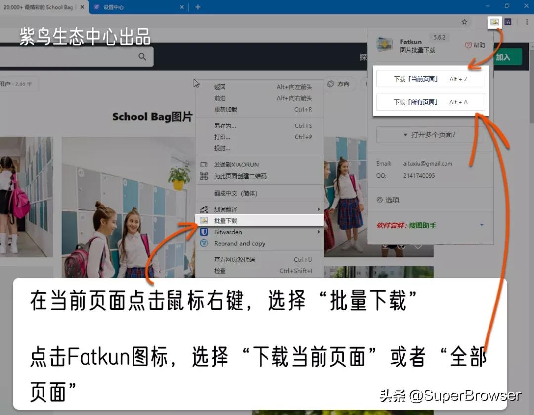 想要批量*载下**图片？这2个宝藏工具帮你搞定