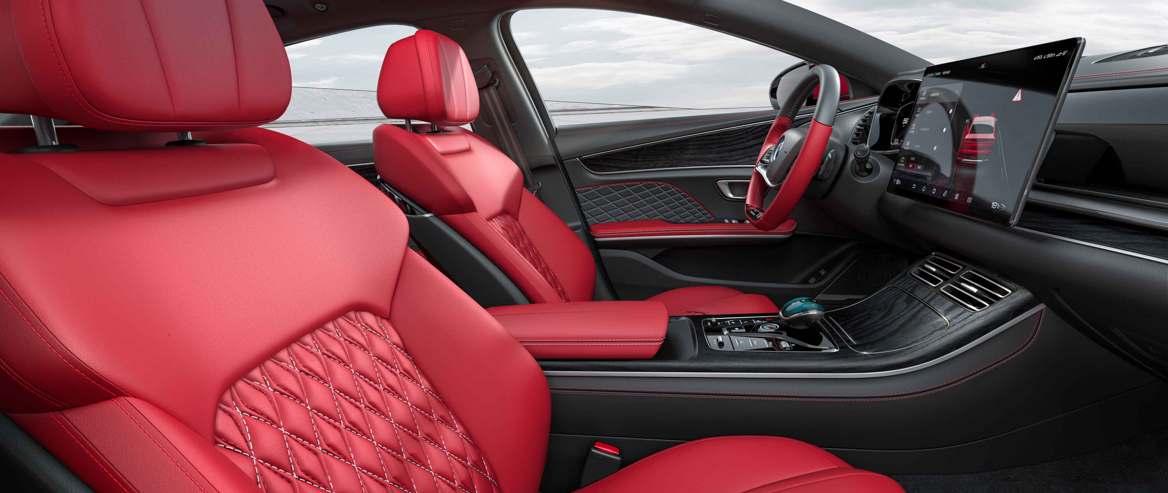 比亚迪汉酷炫照片,比亚迪汉图片高清大图壁纸