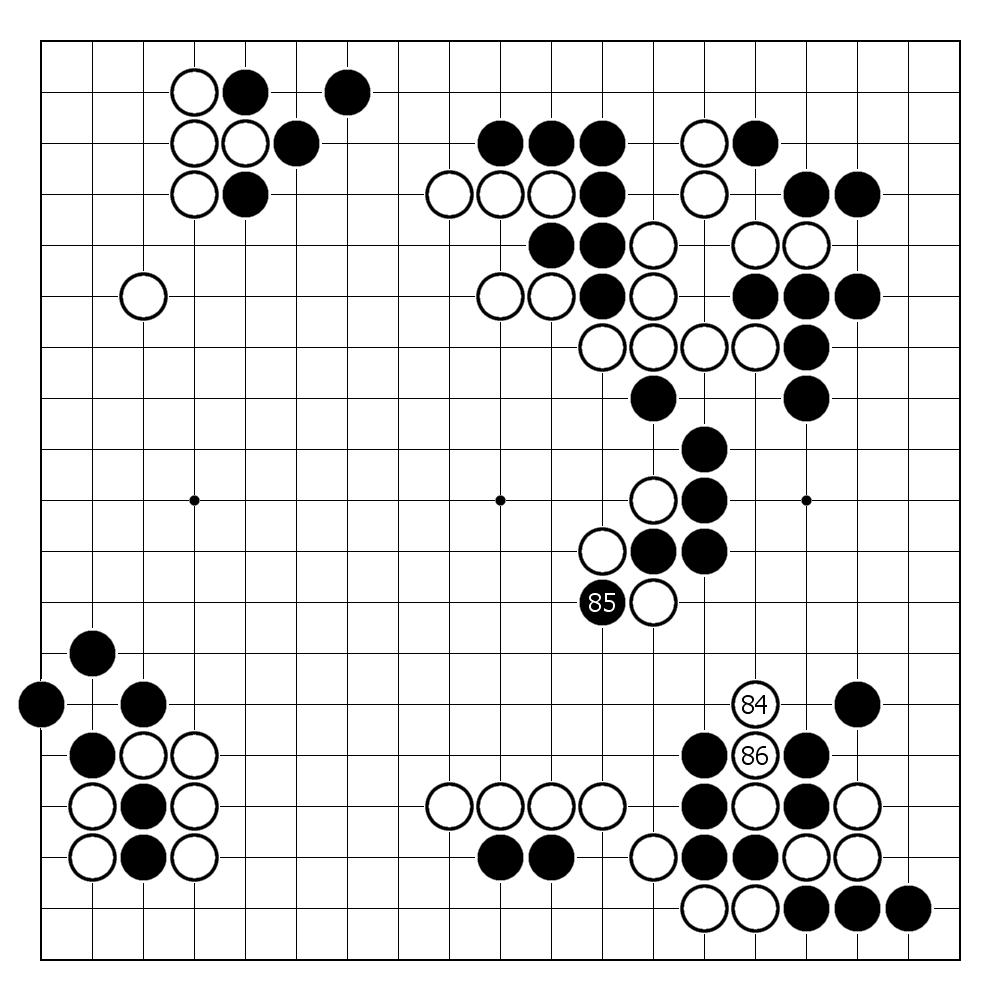 柯洁与朴廷桓对局23局全纪录（有谱有数据）