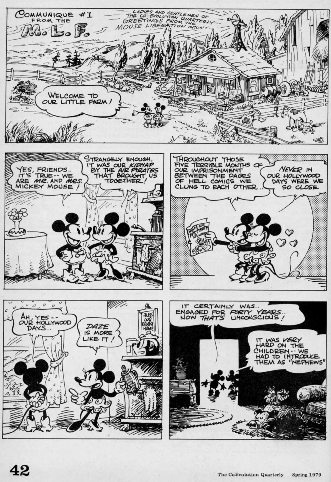 ComicsComix一个字母的区别让米奇酗酒,米妮嗑*肥药减**搞外遇?