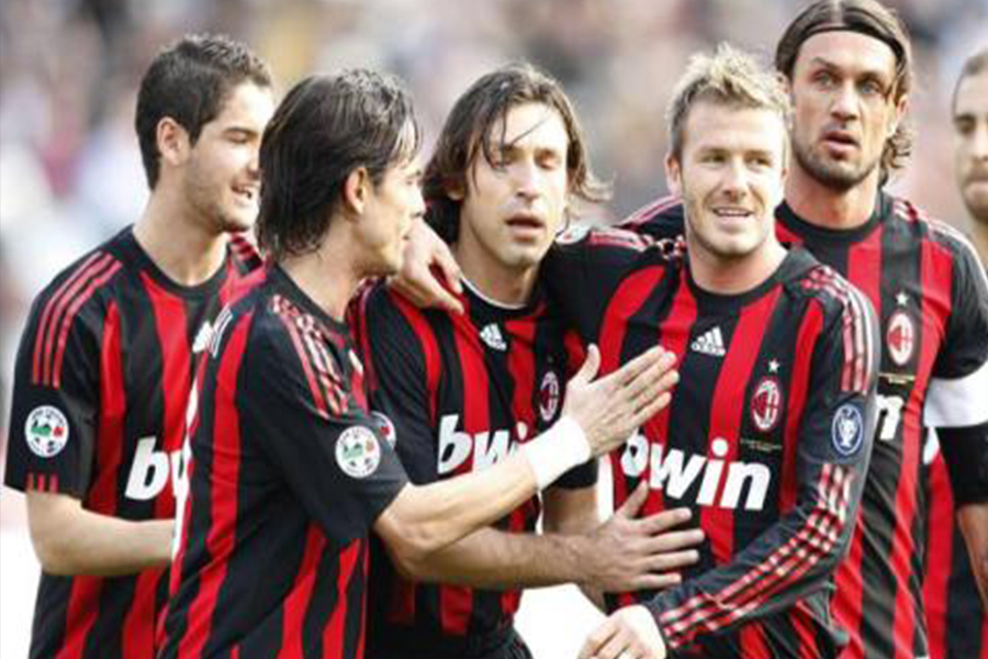 巅峰巴萨和巅峰ac米兰,曾经辉煌的米兰