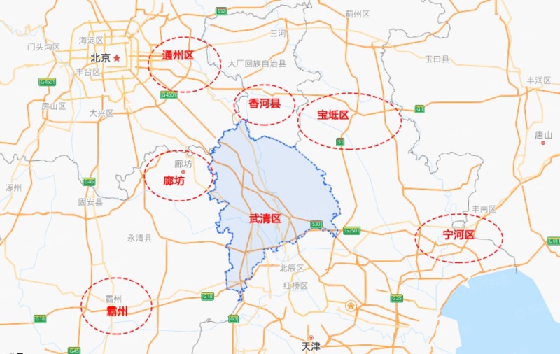 远郊研究院|“通武廊”提升续航能力下一轮楼市看哪里?