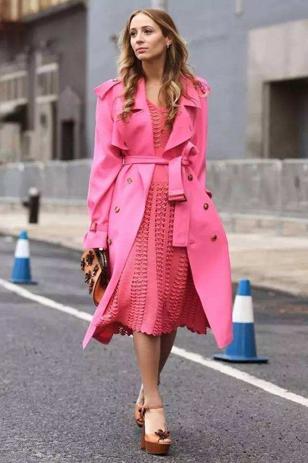 女孩子只喜欢穿粉色怎么办,怎样把粉色穿出高级感