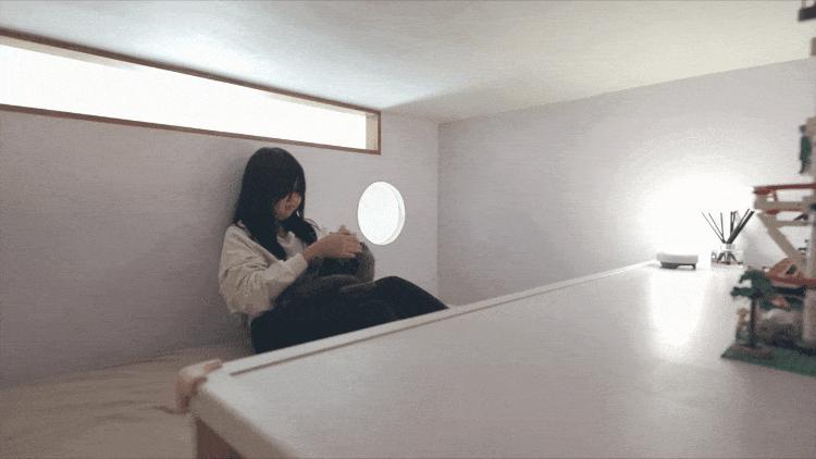 从180㎡搬到45㎡，三口之家越住越小，女儿却说现在最好