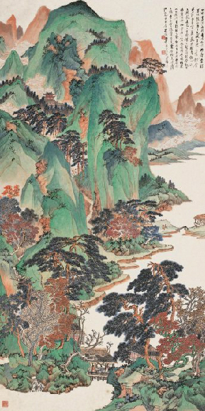 郑午昌花鸟,丝鬓散人郑午昌百幅绘画作品赏析