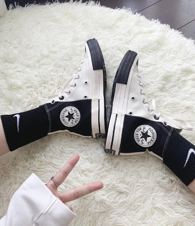 初春第一双鞋子,匡威鞋怎么穿搭好看