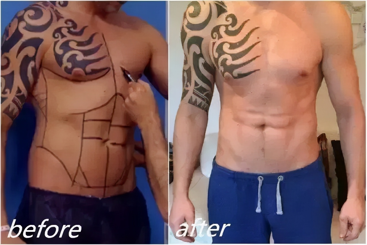 有腹肌的怎么拍照,拍照时怎样让自己有腹肌