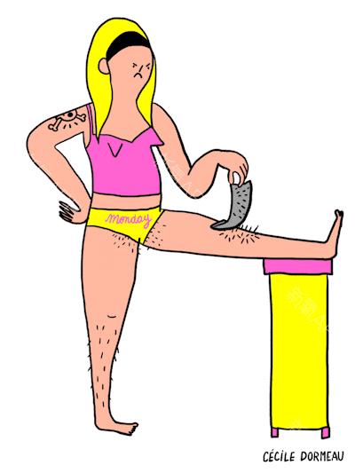 人类脱毛是为什么,人类脱毛期