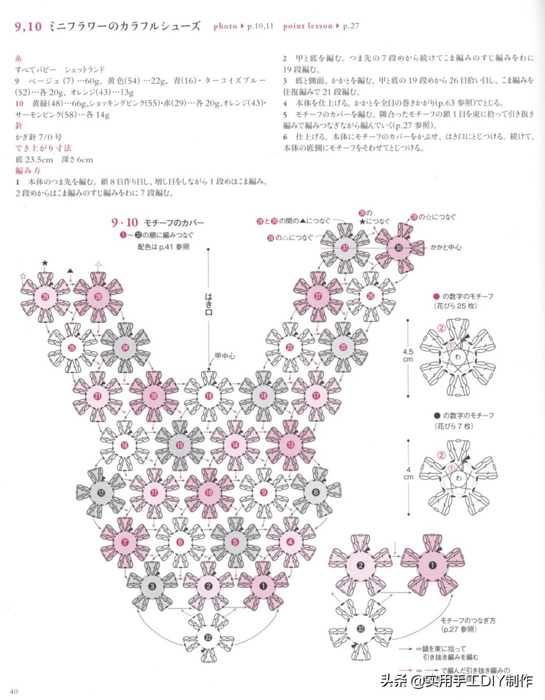 钩编宝宝鞋视频教程,宝宝钩鞋子的花样图案100种