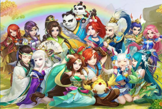 神武4端游结婚照,游戏中的结婚系统