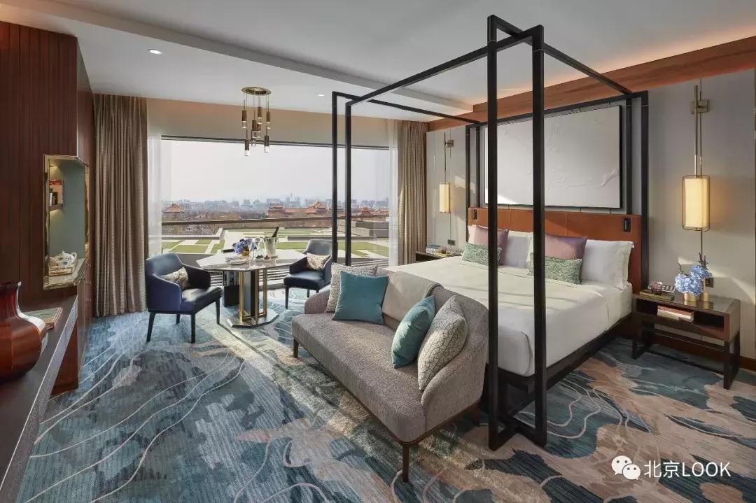 俯瞰故宫北京奢华五星酒店,看故宫全景的酒店