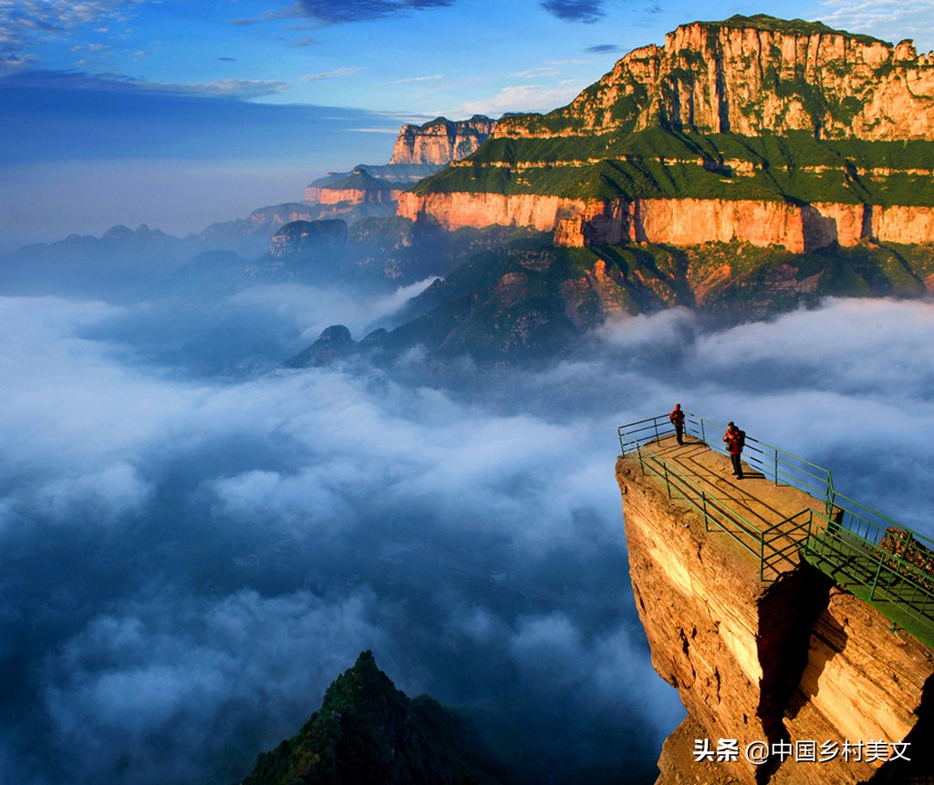 摄影美景效果,新乡宝泉和八里沟哪个更值得去