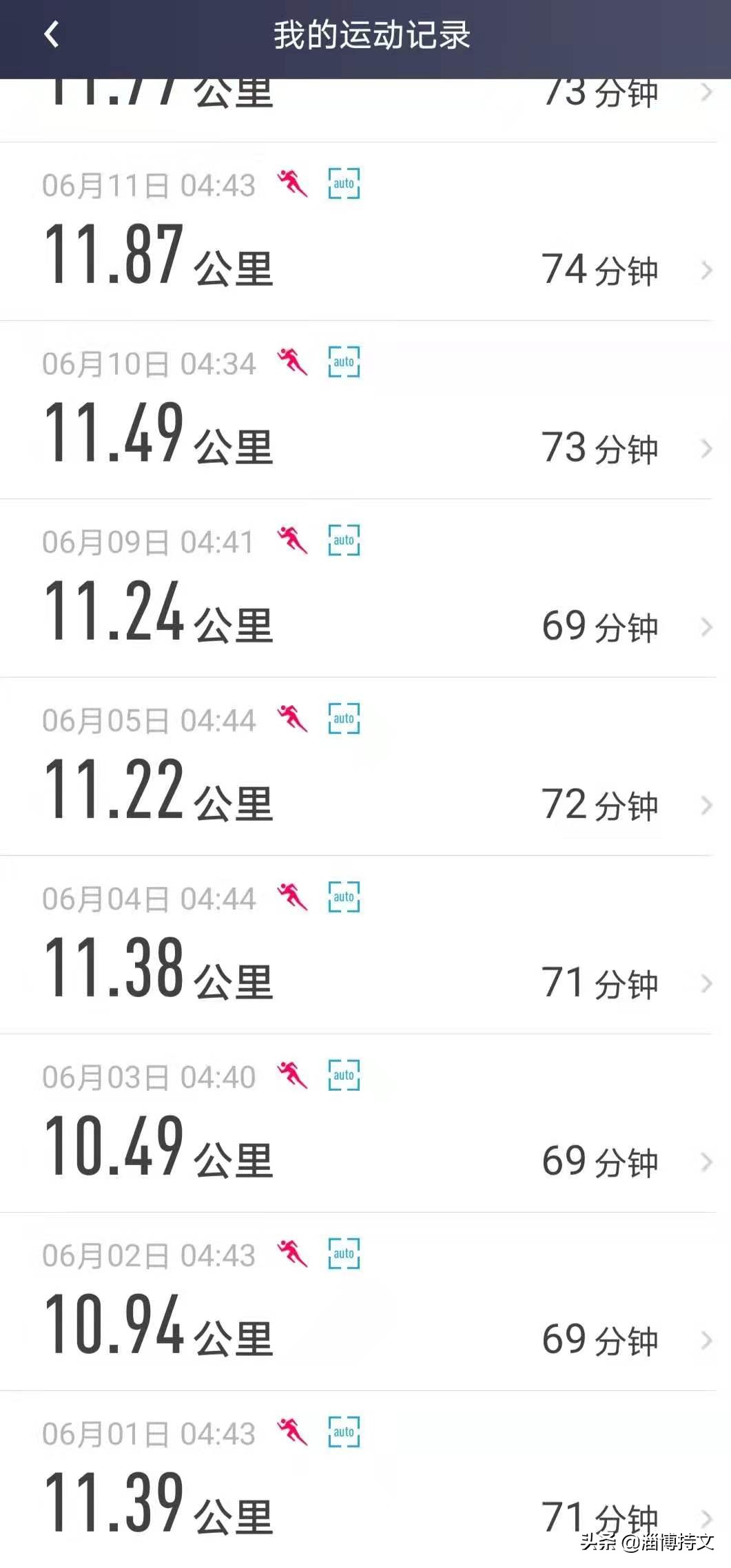 热爱生活从每日跑步开始,跑步让我感受健康和快乐