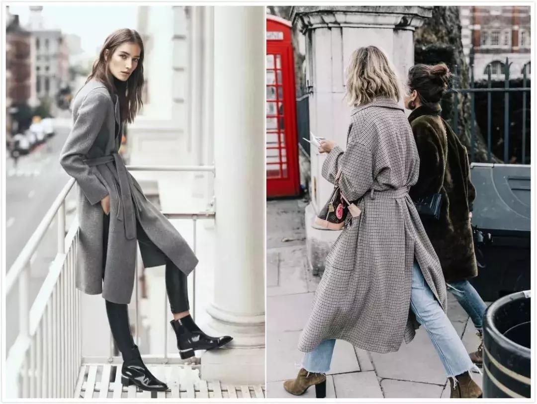 又好看也简单的大衣系法,火到烂大街的大衣时尚的穿搭方法