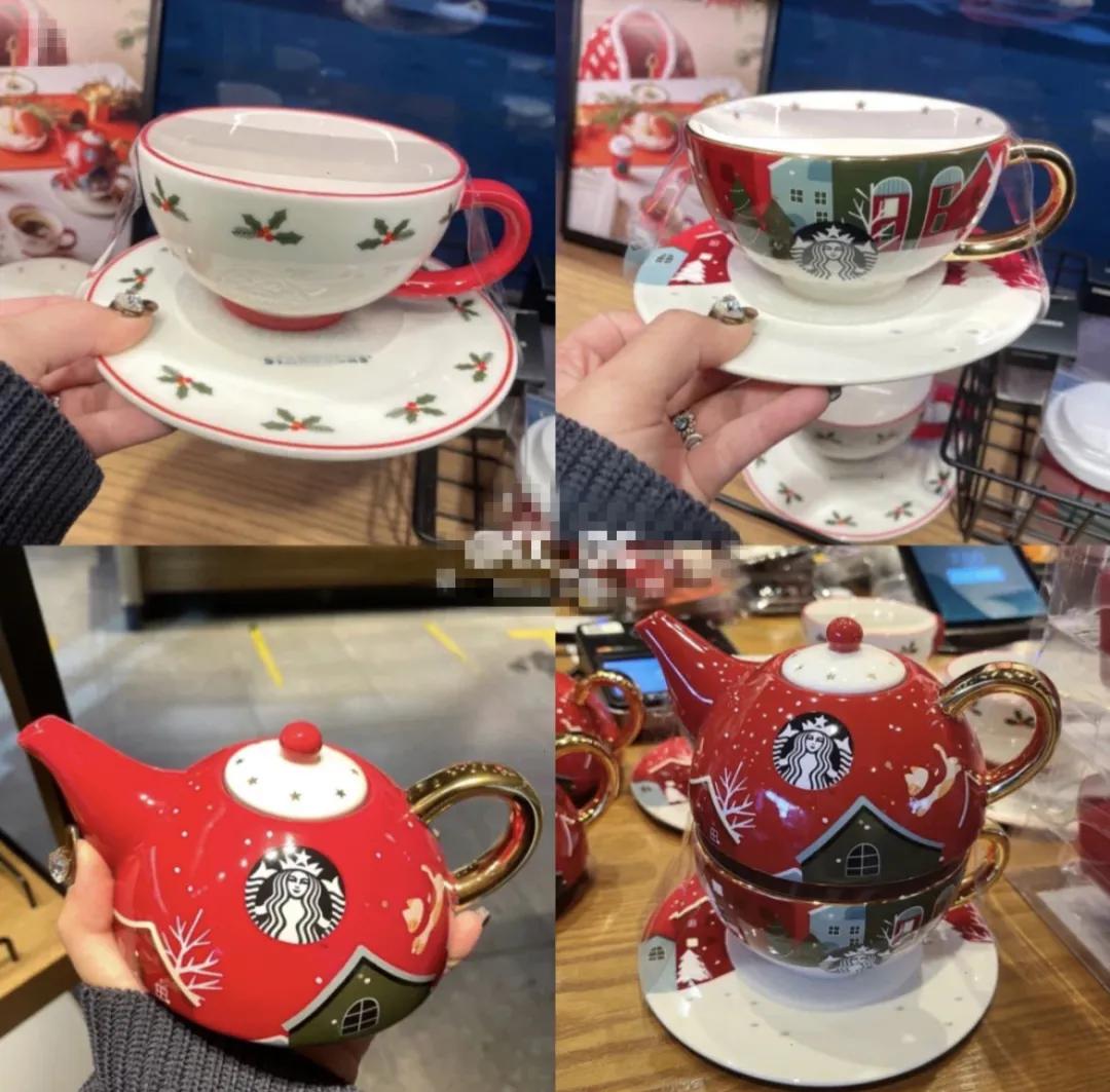星巴克圣诞杯子,星巴克杯子圣诞