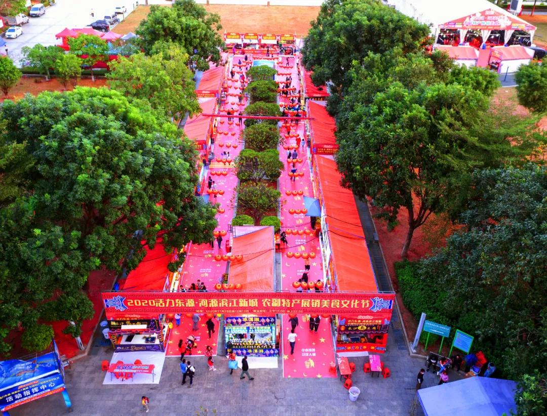 东源新城美食街,东源县美食嘉年华