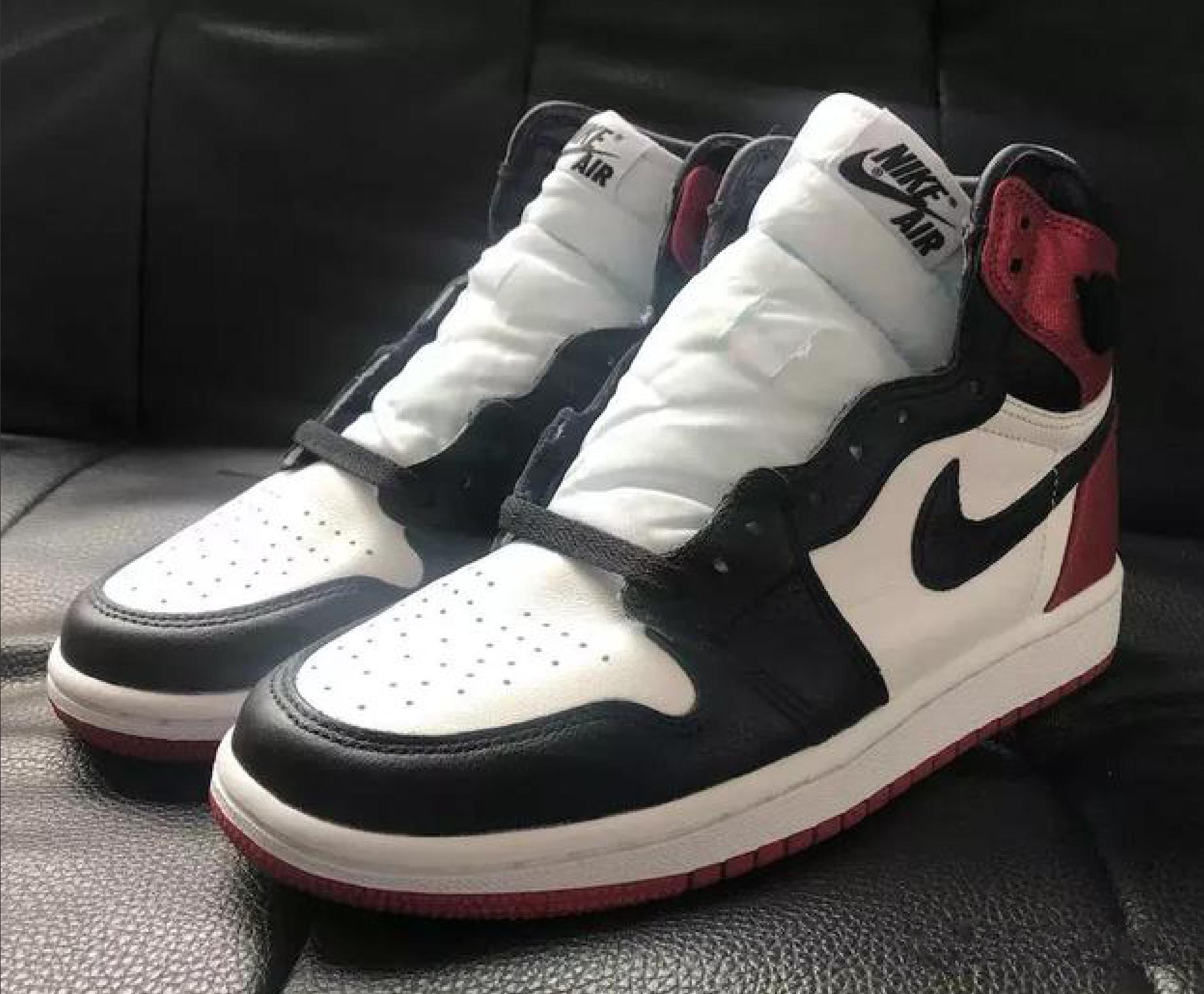 新出的aj1黑白灰发售了多少双,800块入手aj黑红脚趾同款