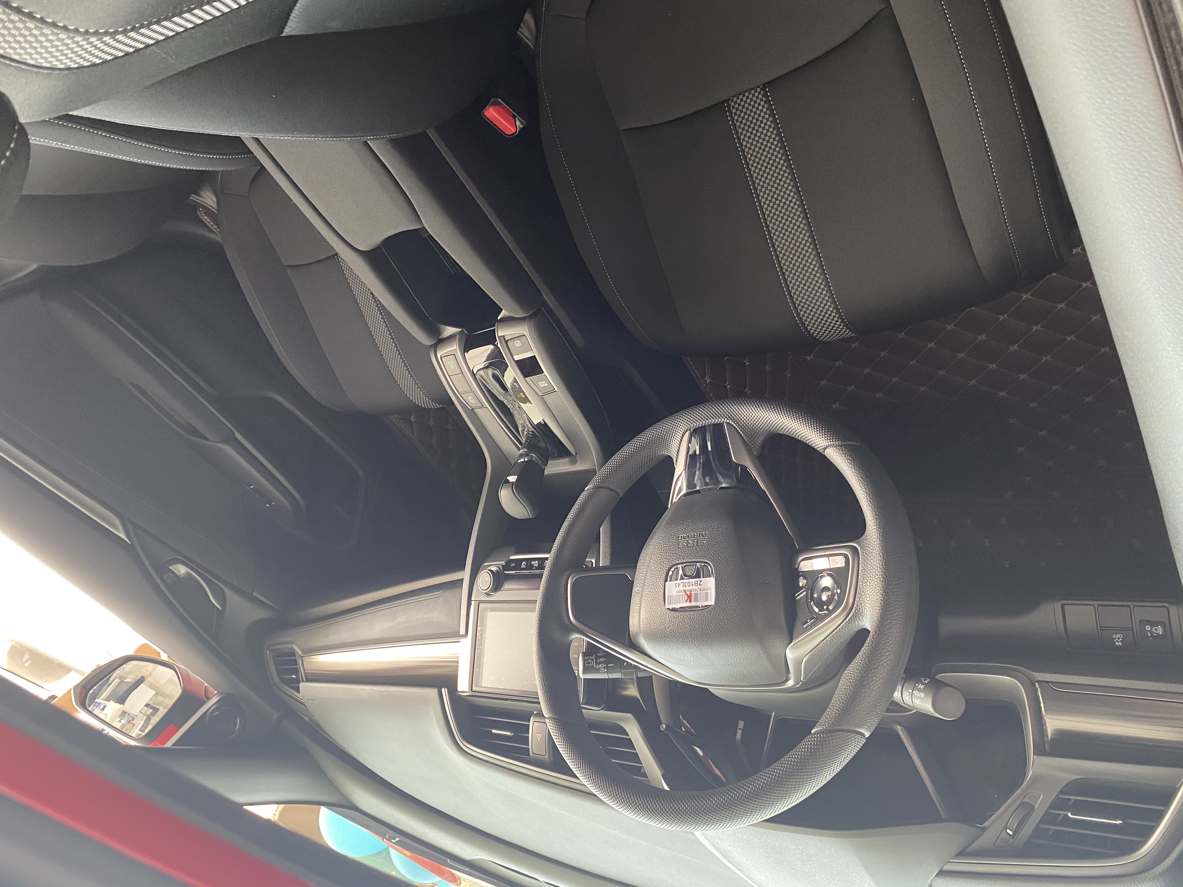 思域2021hatchback,新款思域红色图片