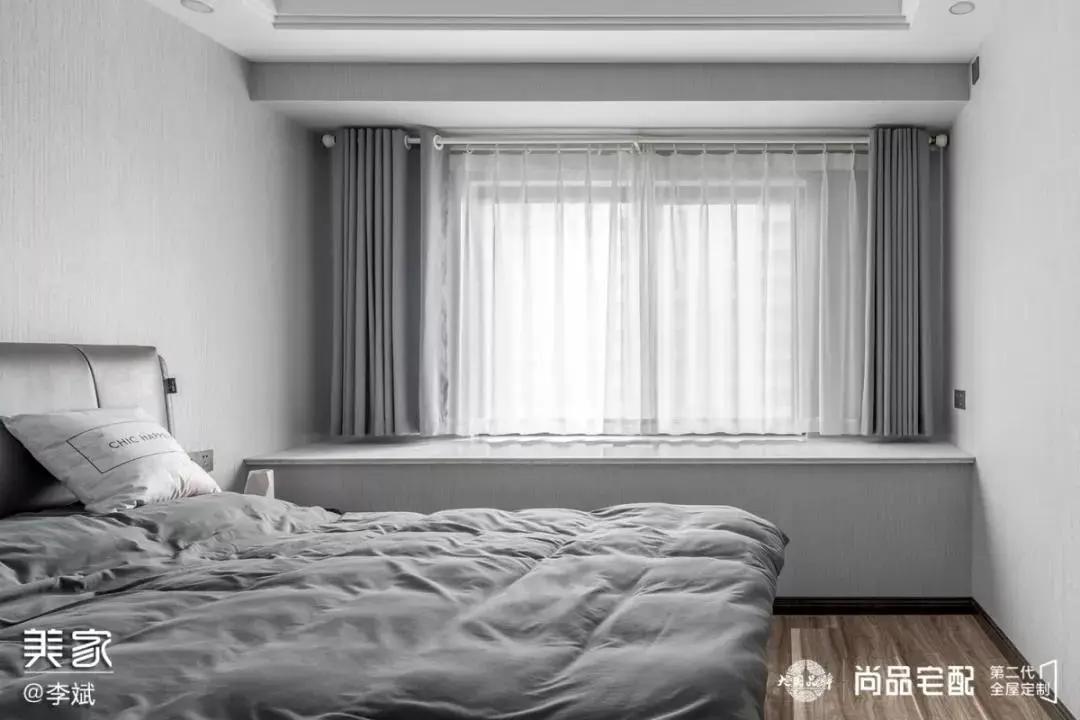 三房一厅装修风格灰色,房屋设计装修三室一厅灰色