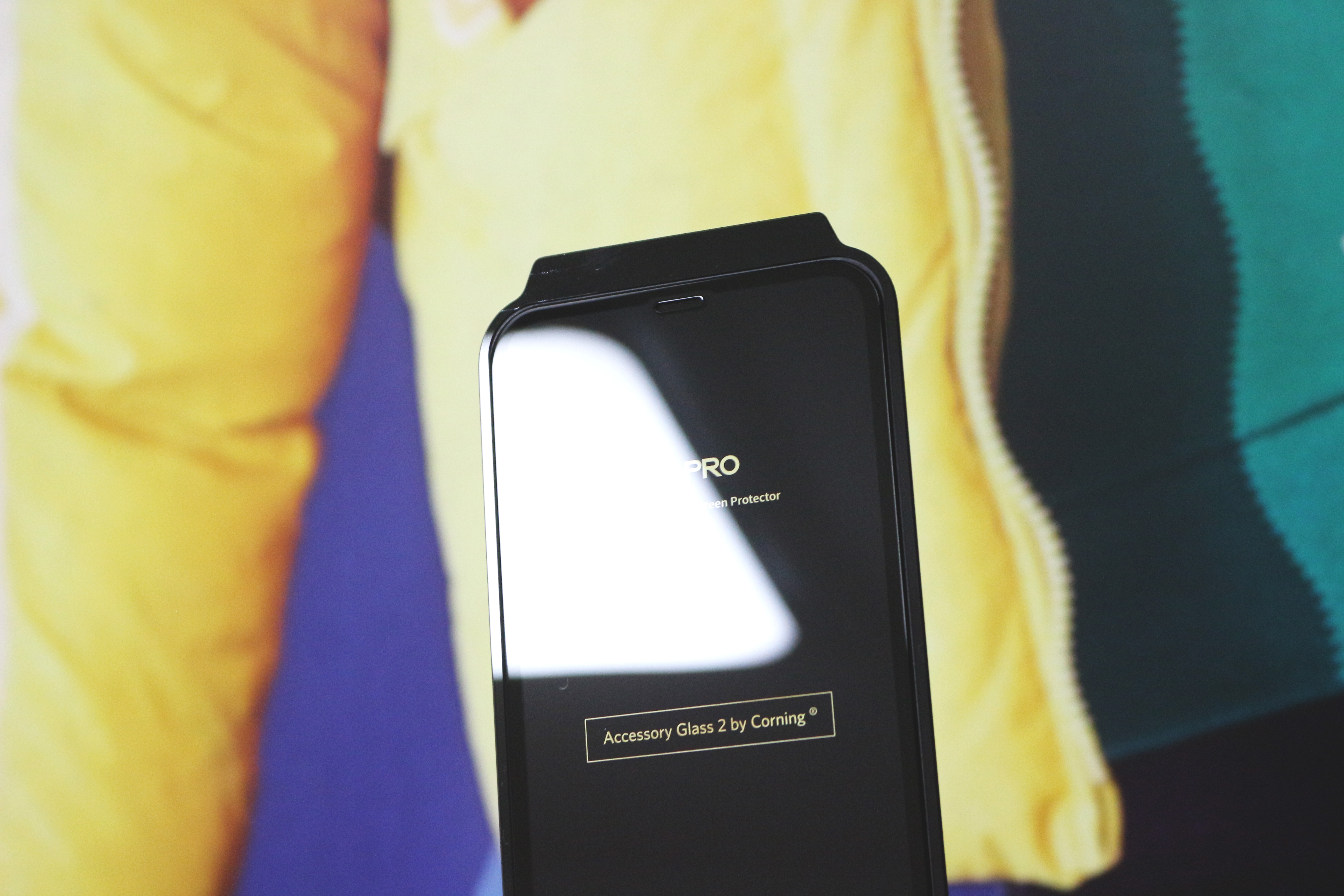 康宁玻璃钢化膜iphone11promax,iphone11防窥膜康宁大猩猩