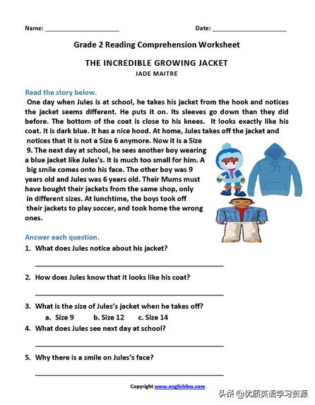 英语原版阅读：Theincrediblegrowningjacket