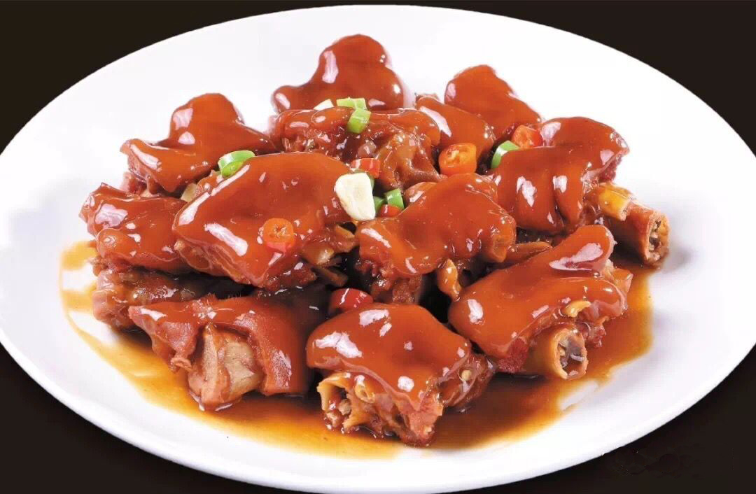 神奇的“瑞德丰蚝油猪手”品大师之作,美女士之颜