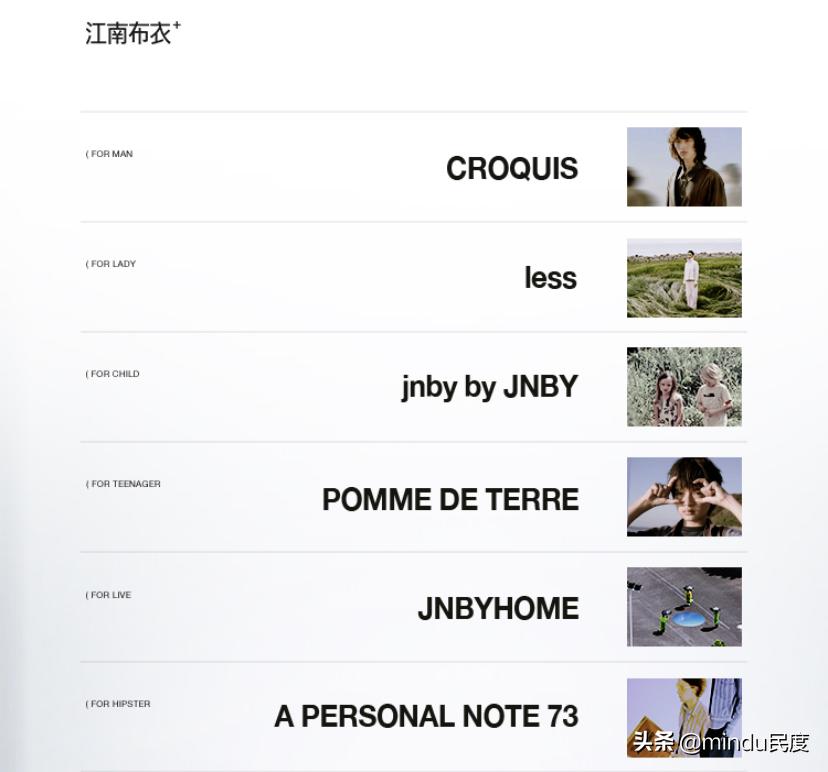 jnby江南布衣什么档次,江南布衣和jnby是一家吗