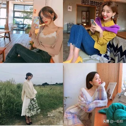日系温柔风针织衫怎么搭配,日系优雅大方的针织衫穿搭