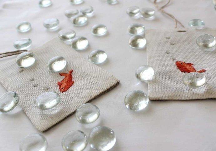 意大利设计师Luli的十字绣图纸及成品图片作品大全，编织也能用到