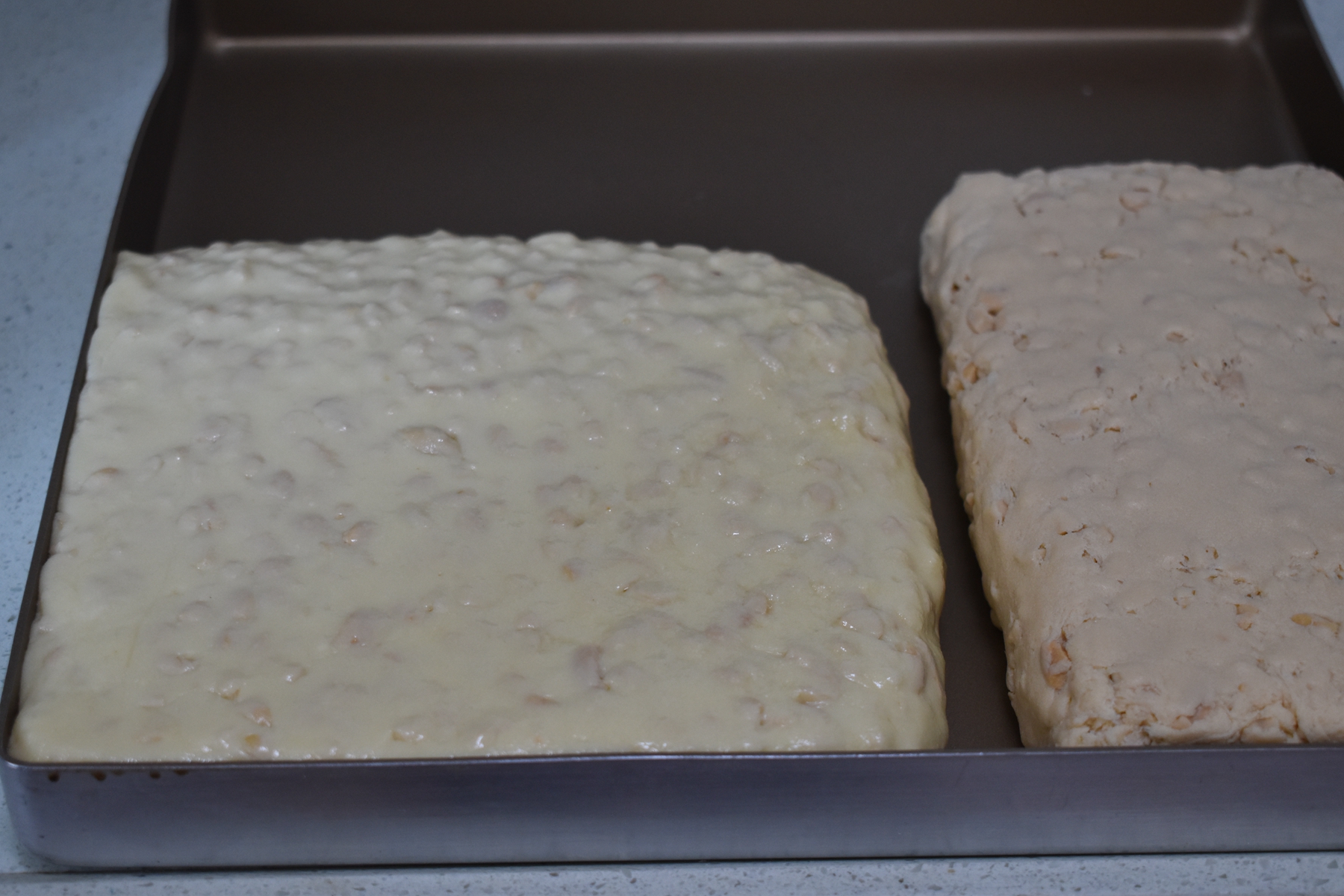 简单易学的浓浓奶香的牛轧糖,在家做牛轧糖的做法