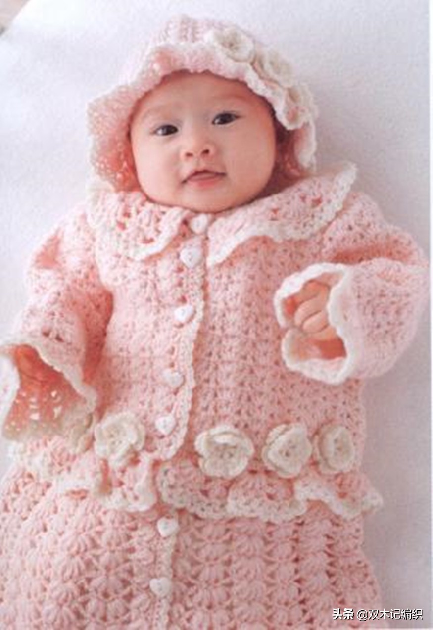 宝宝套装毛衣编织图解教程,宝宝编织套装0到3岁