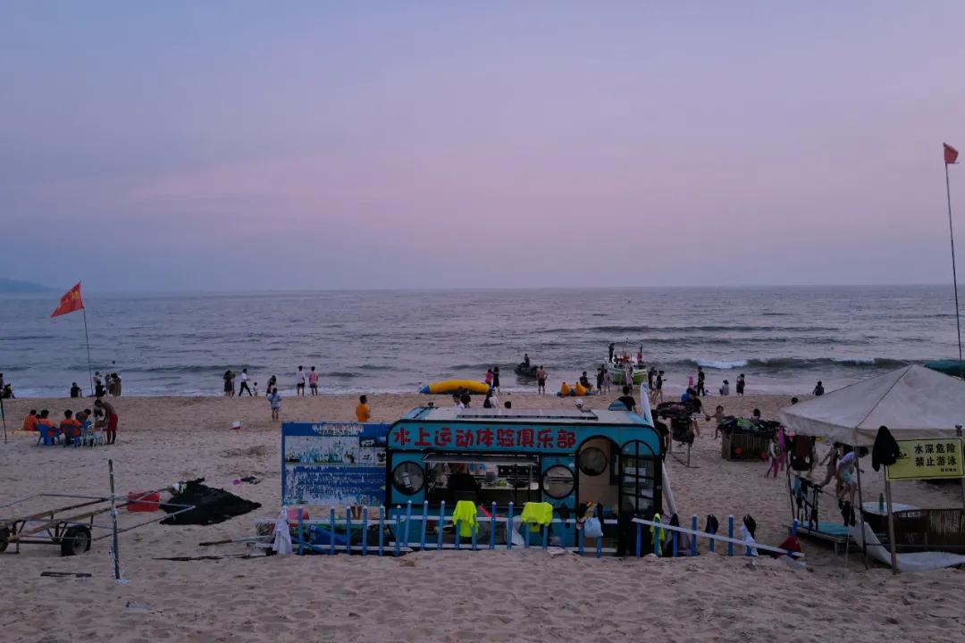 亲自去看海,第一次来到汕尾