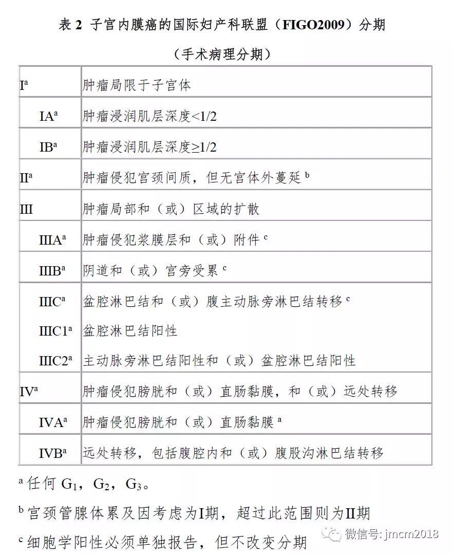 子宫内膜癌诊治规范2018年版,子宫内膜癌指南解读2023