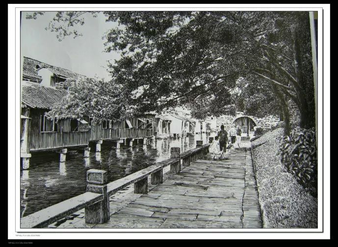 中国十大写实钢笔画作品,中国公认最漂亮钢笔字行草