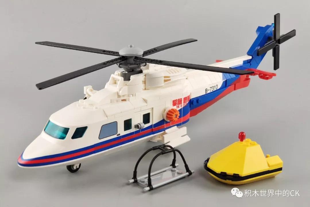 森宝60321救援直升机测评,森宝紧急救援系列