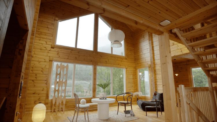 北京夫妻用200根木头造木屋过日子,北漂夫妻改造四合院